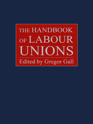 cover image of The Handbook of Labour Unions